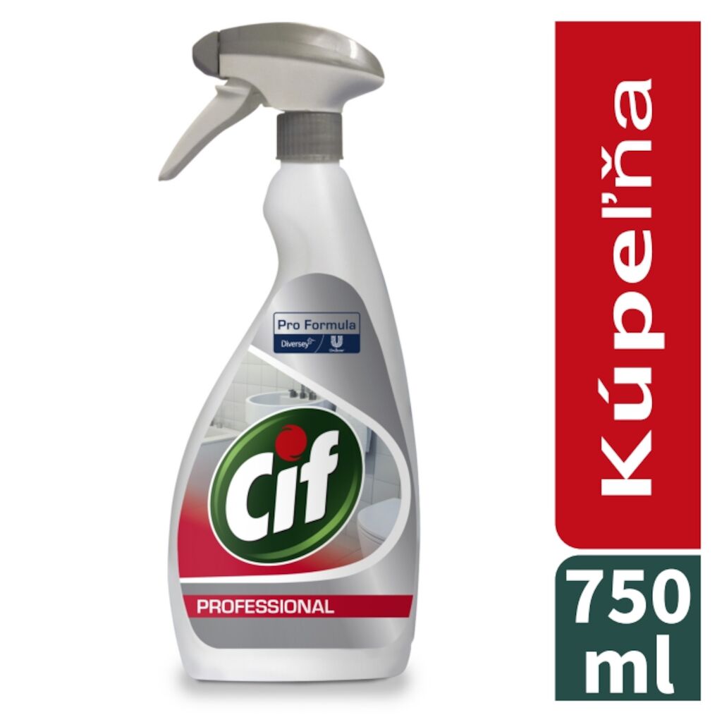 Cif Pro Formula Washroom 6x0.75L - Prostriedok na čistenie kúpeľní